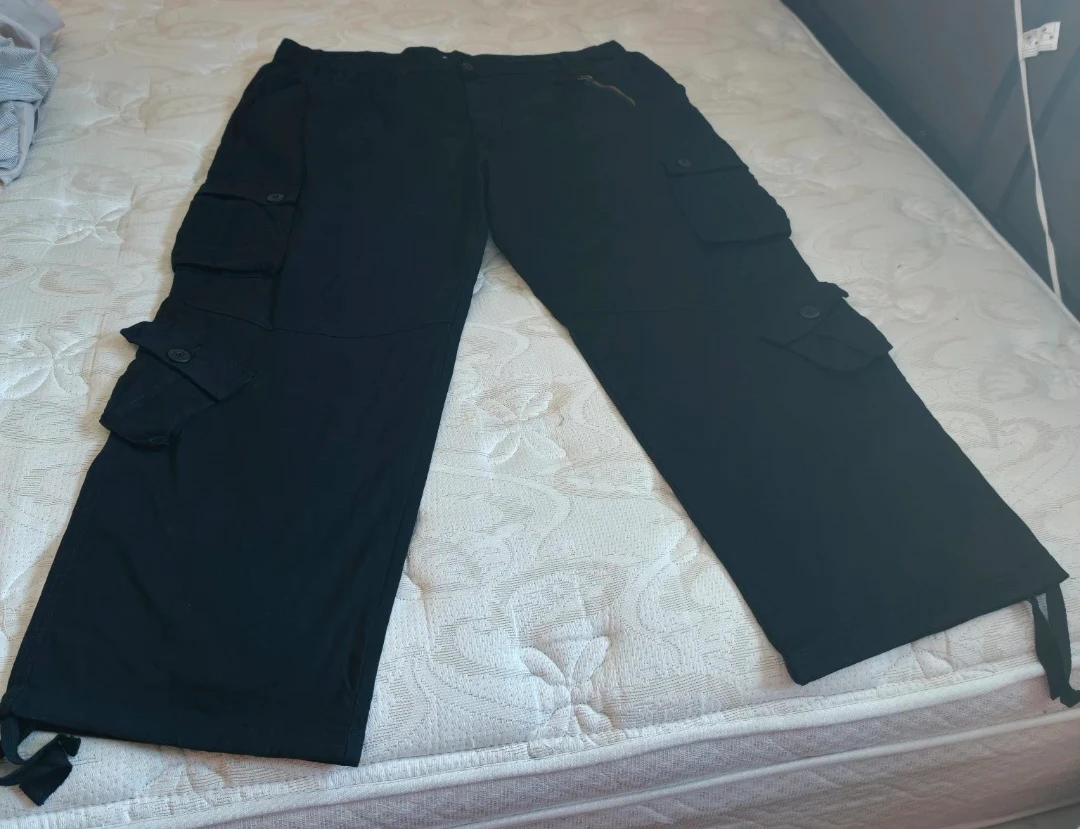 MENS LONG CARGO PANTS