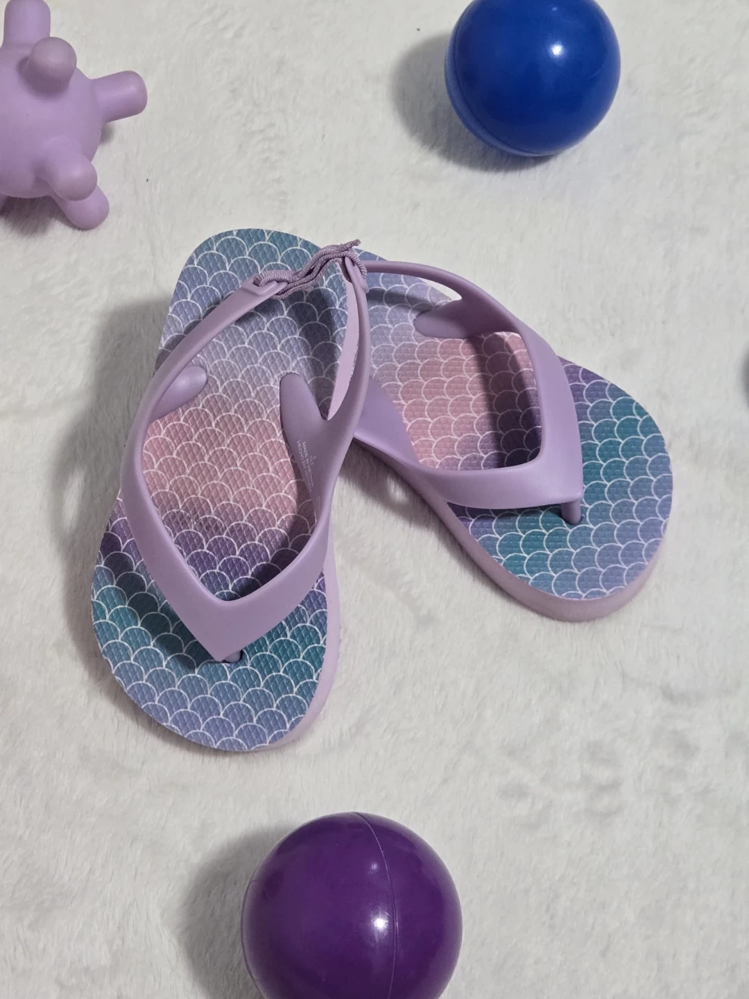 Old Navy Purple Flip Flops