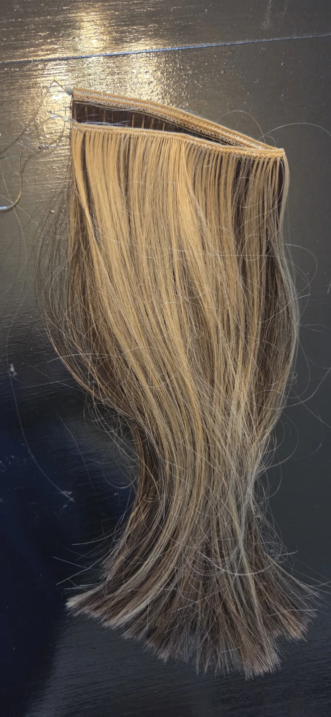 Halo Brown and Blonde Ombre Weft Hair Extension