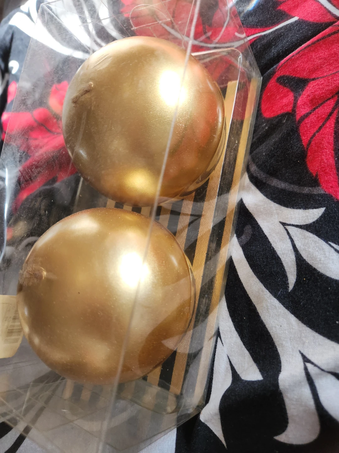 Gold Spherical Candles Set 🥕 - photo 2