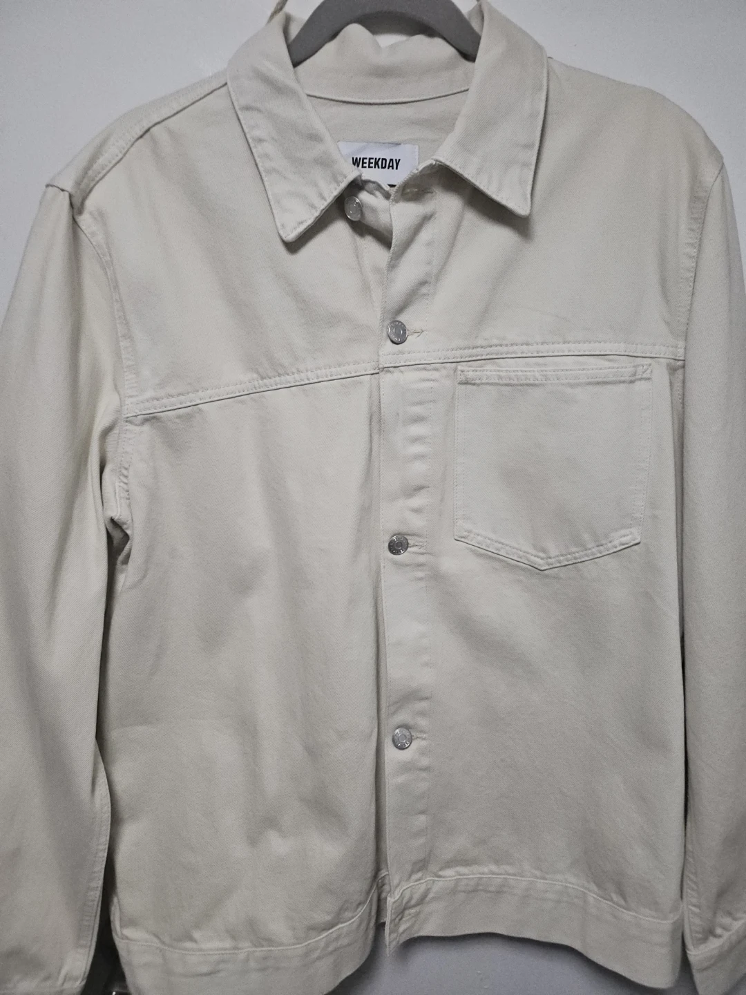 Weekday Denim Jacket - Beige