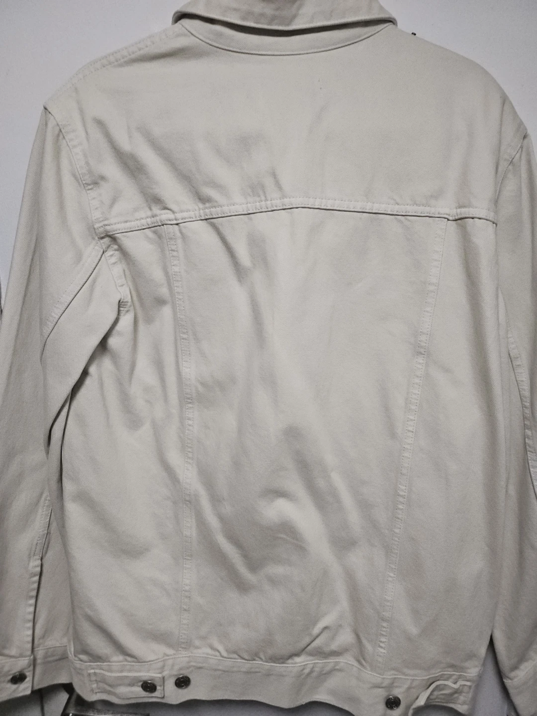 Weekday Denim Jacket - Beige - photo 5