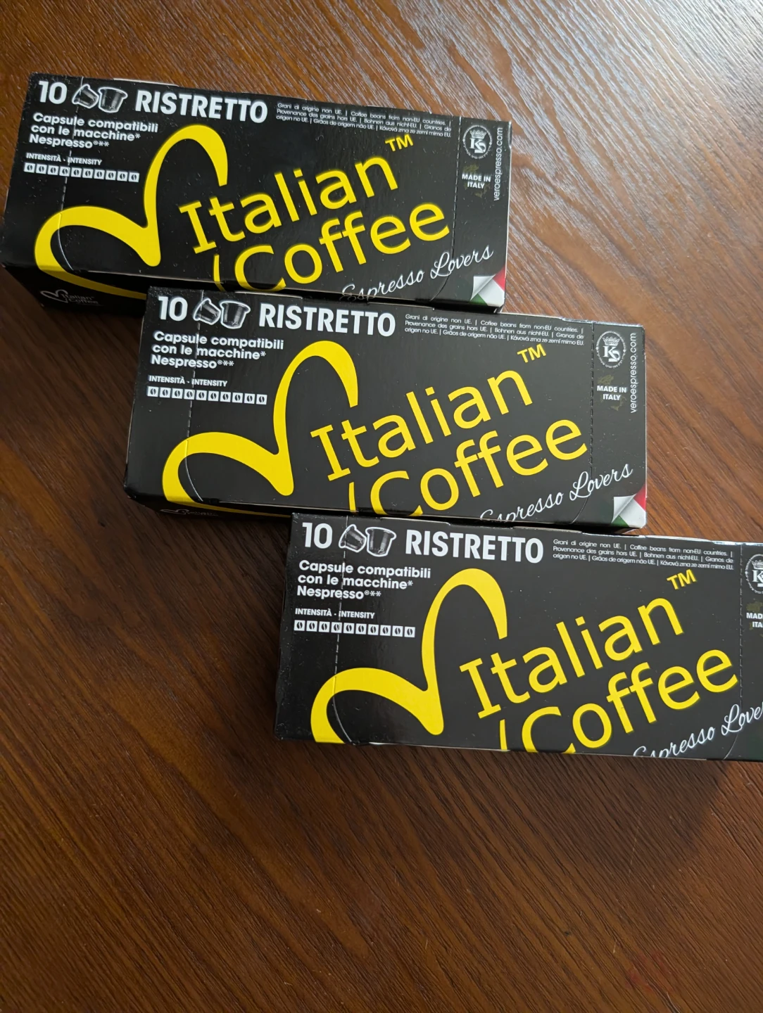 Italian Coffee Ristretto Capsules - 30 Count - photo 3