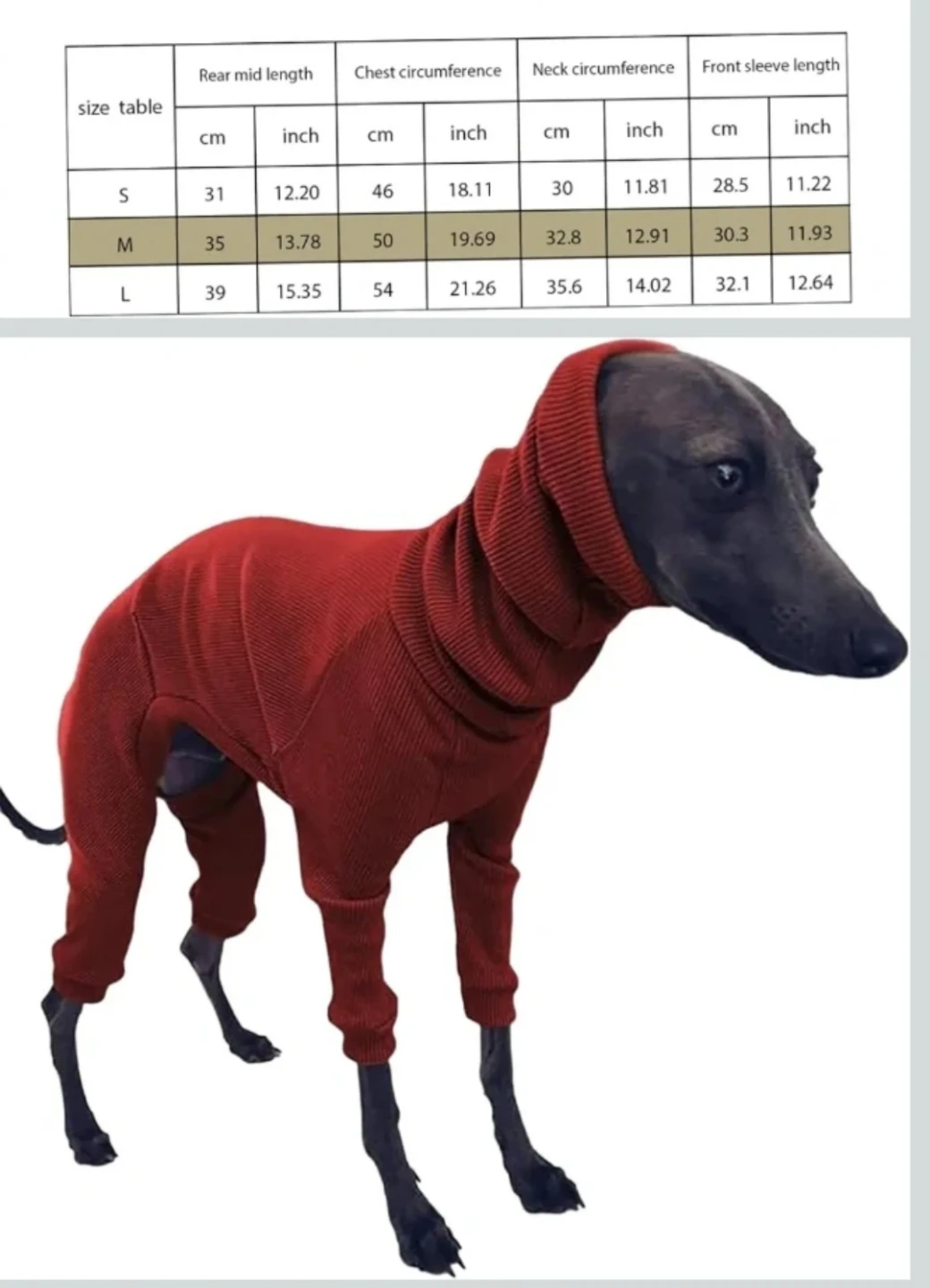 Cozy Dog Jumpsuit Onesie Red Size Medium - photo 4