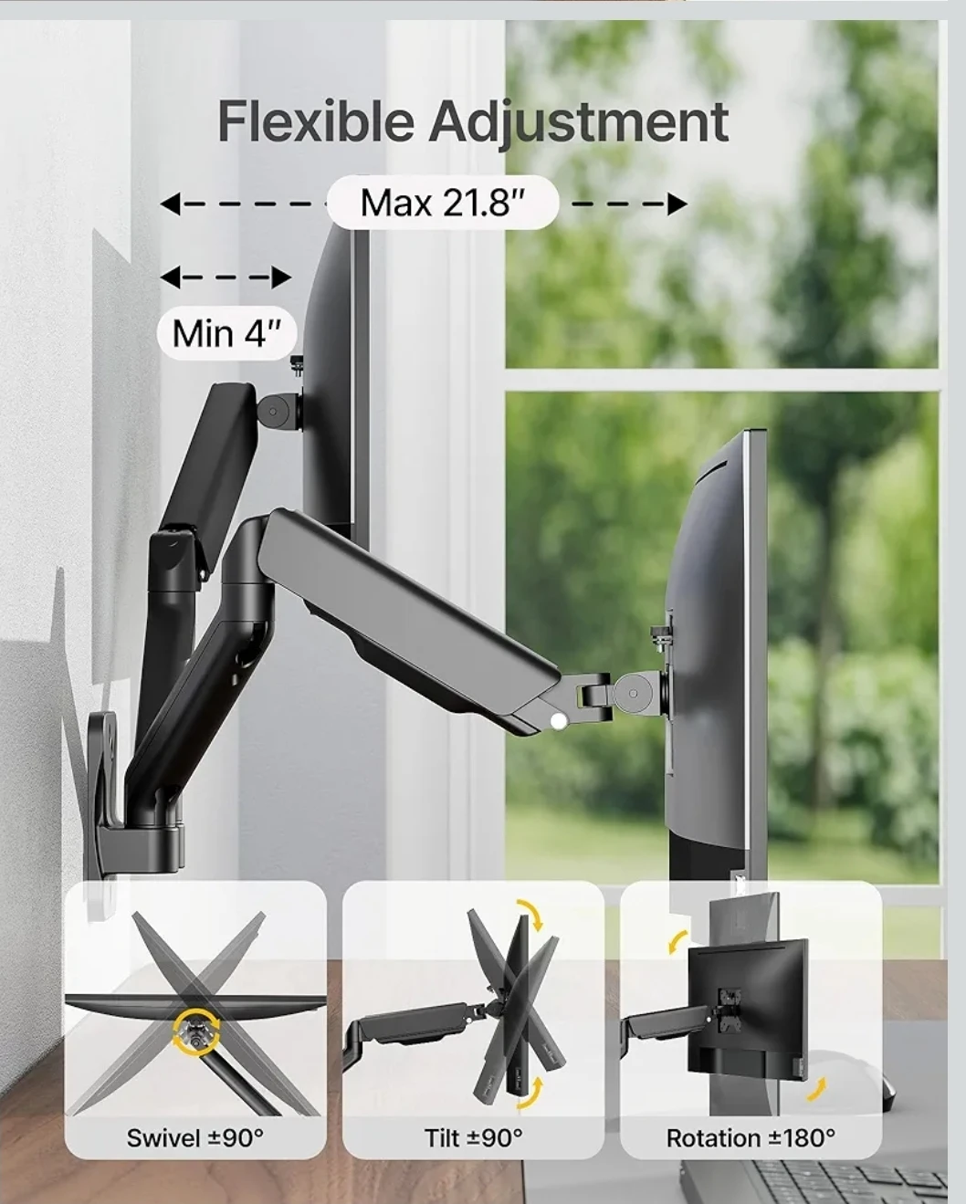 Dual Monitor Wall Mount - photo 3