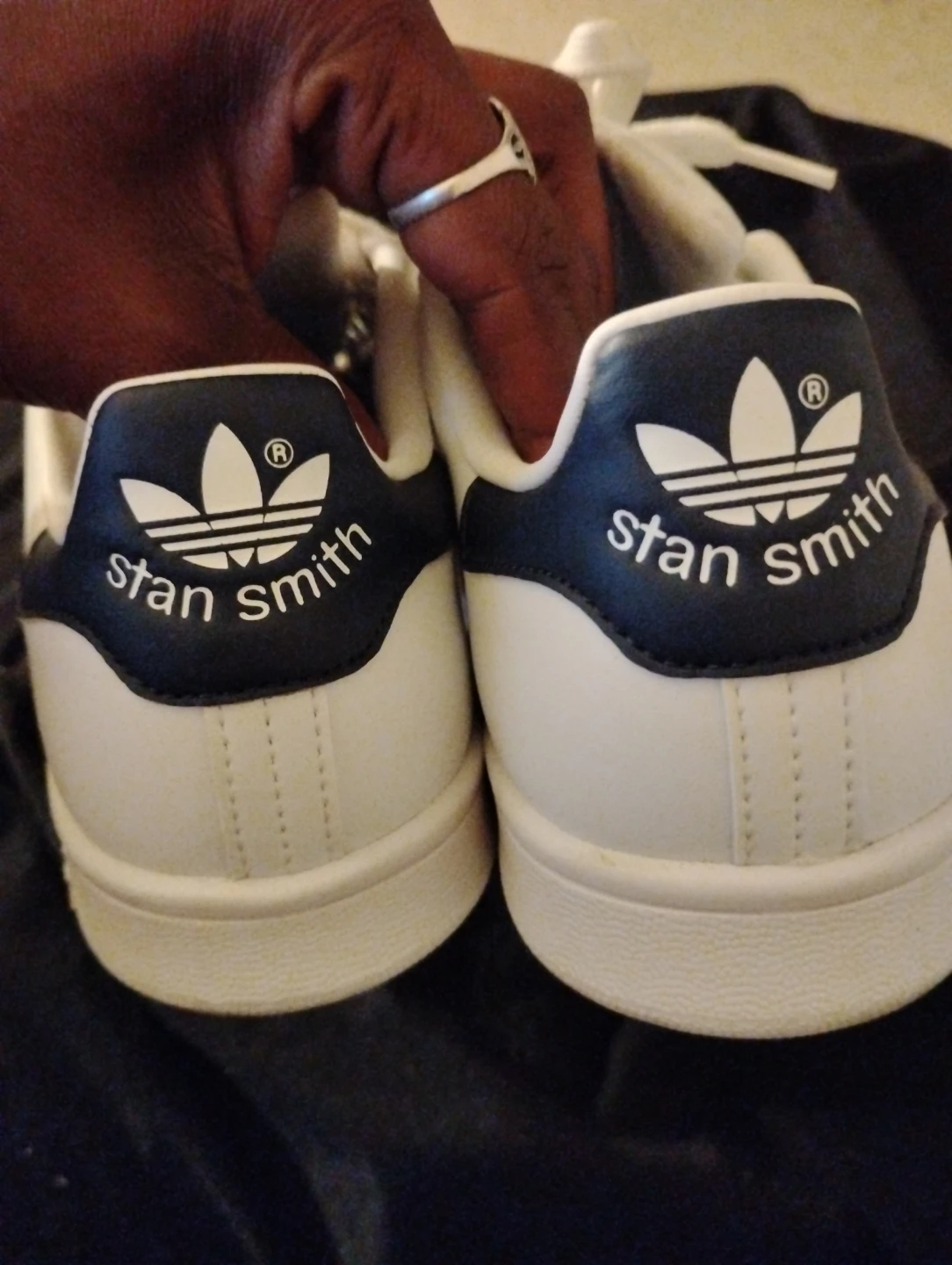 Adidas Stan Smith White Leather Sneakers - photo 3