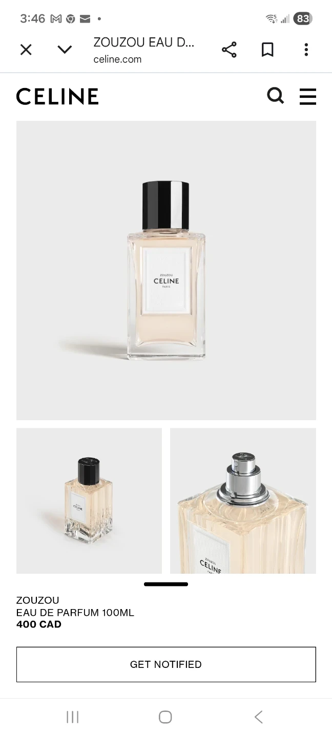 CELINE ZOUZOU EAU DE PARFUM 10ML - photo 2