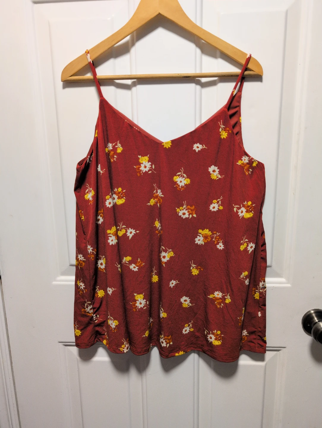 Lily Morgan Floral Camisole Top - Size L