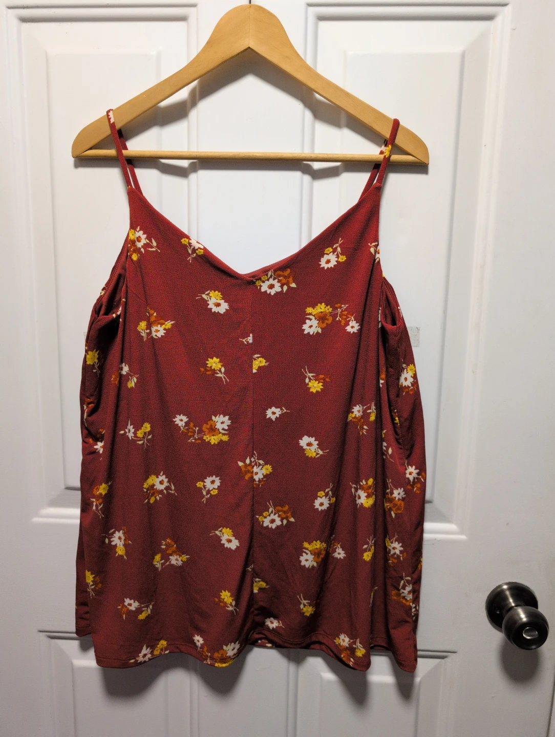 Lily Morgan Floral Camisole Top - Size L - photo 4