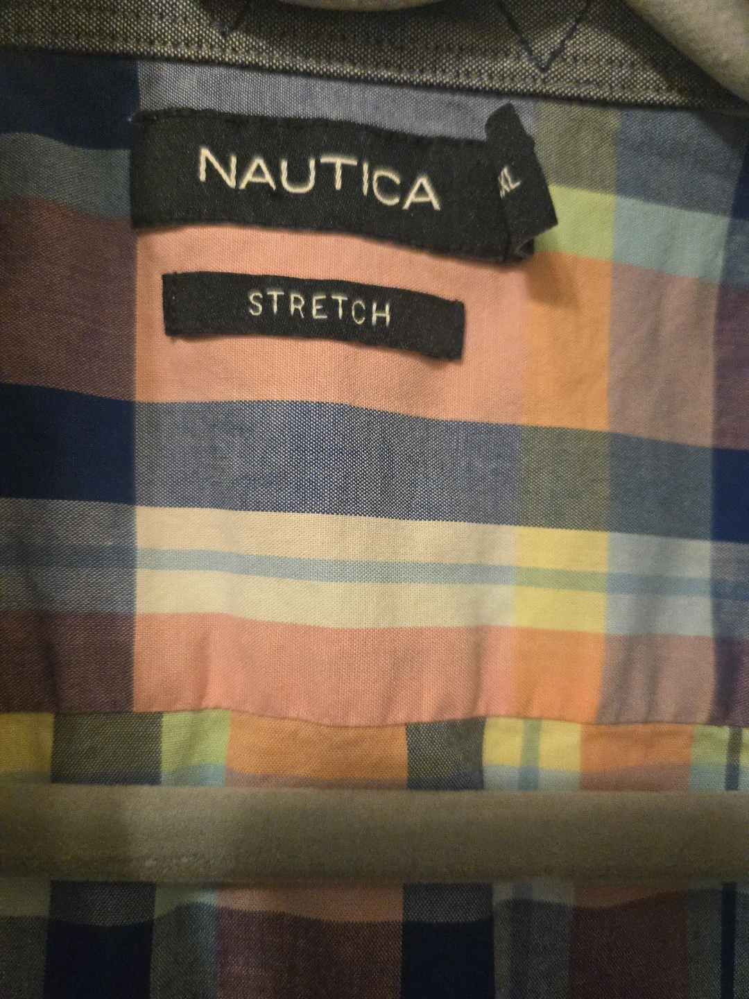 Nautica Men's Plaid Short Sleeve Button Up Shirt XL - photo 3