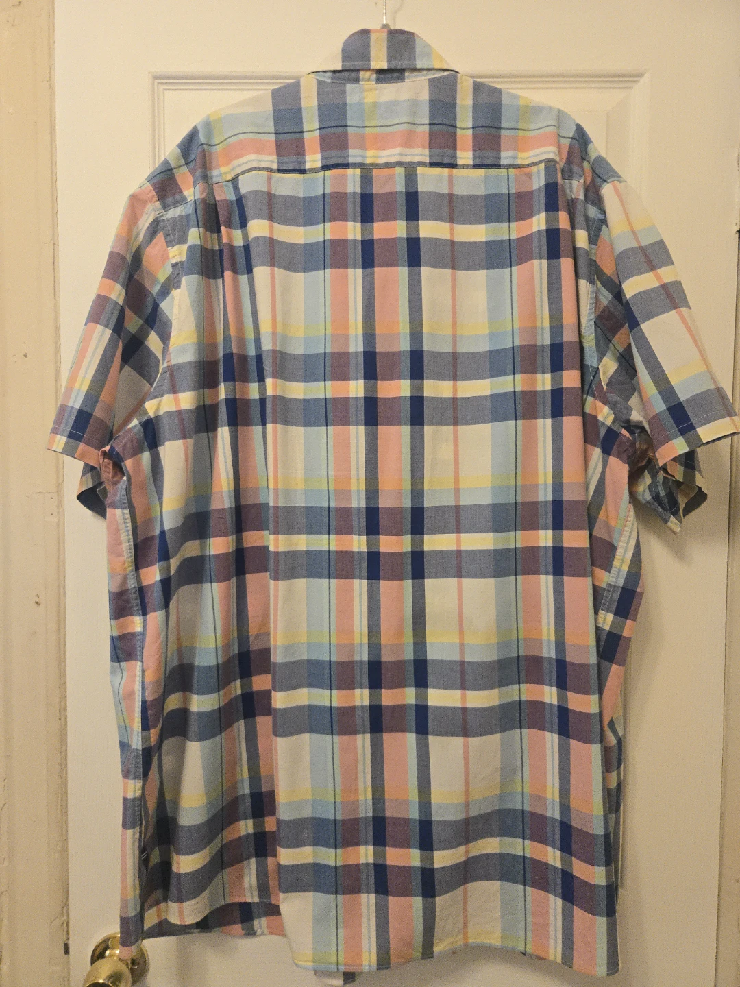 Nautica Men's Plaid Short Sleeve Button Up Shirt XL - photo 4
