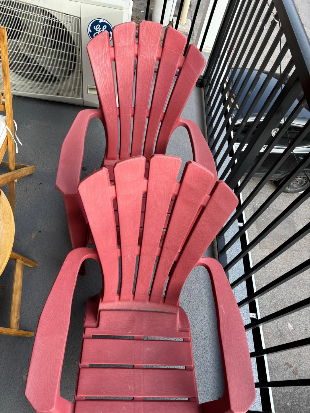 Red Adirondack Chairs (Set of 2) - photo 2