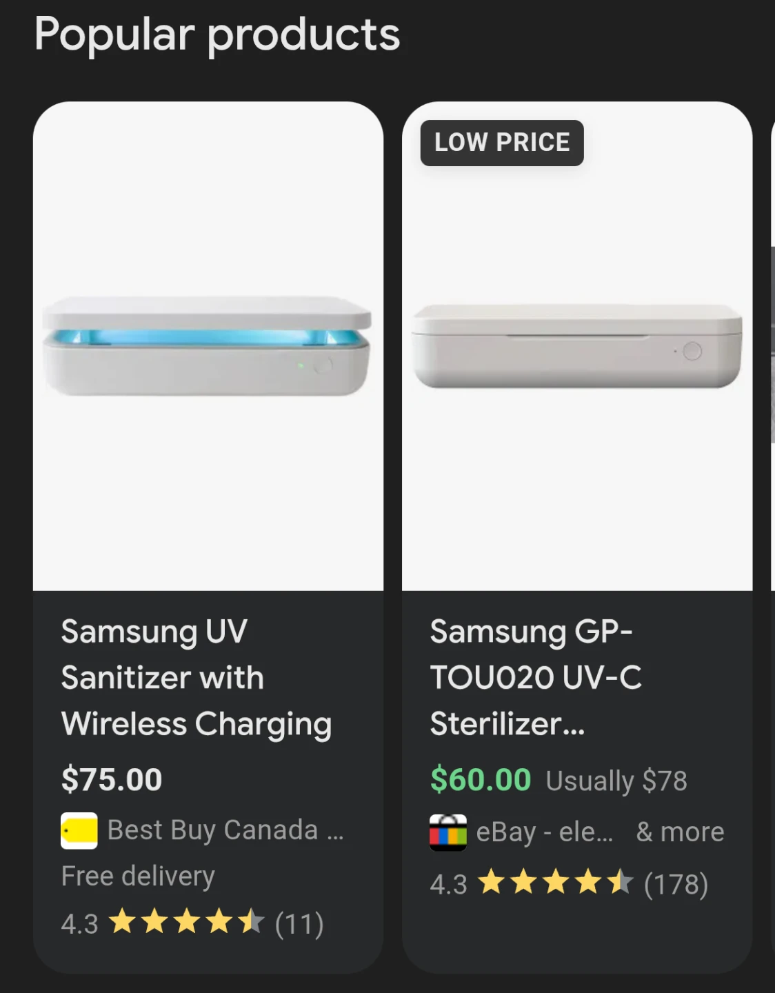 Samsung UV Sanitizer with Wireless Charging - photo 5