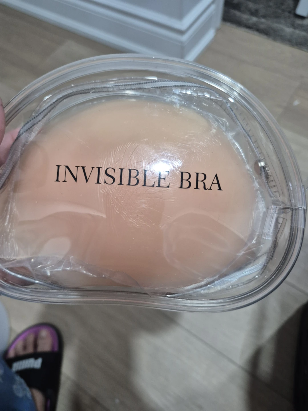 MISF 2 Pack Invisible Silicone Sticky Bras - Size D - photo 2