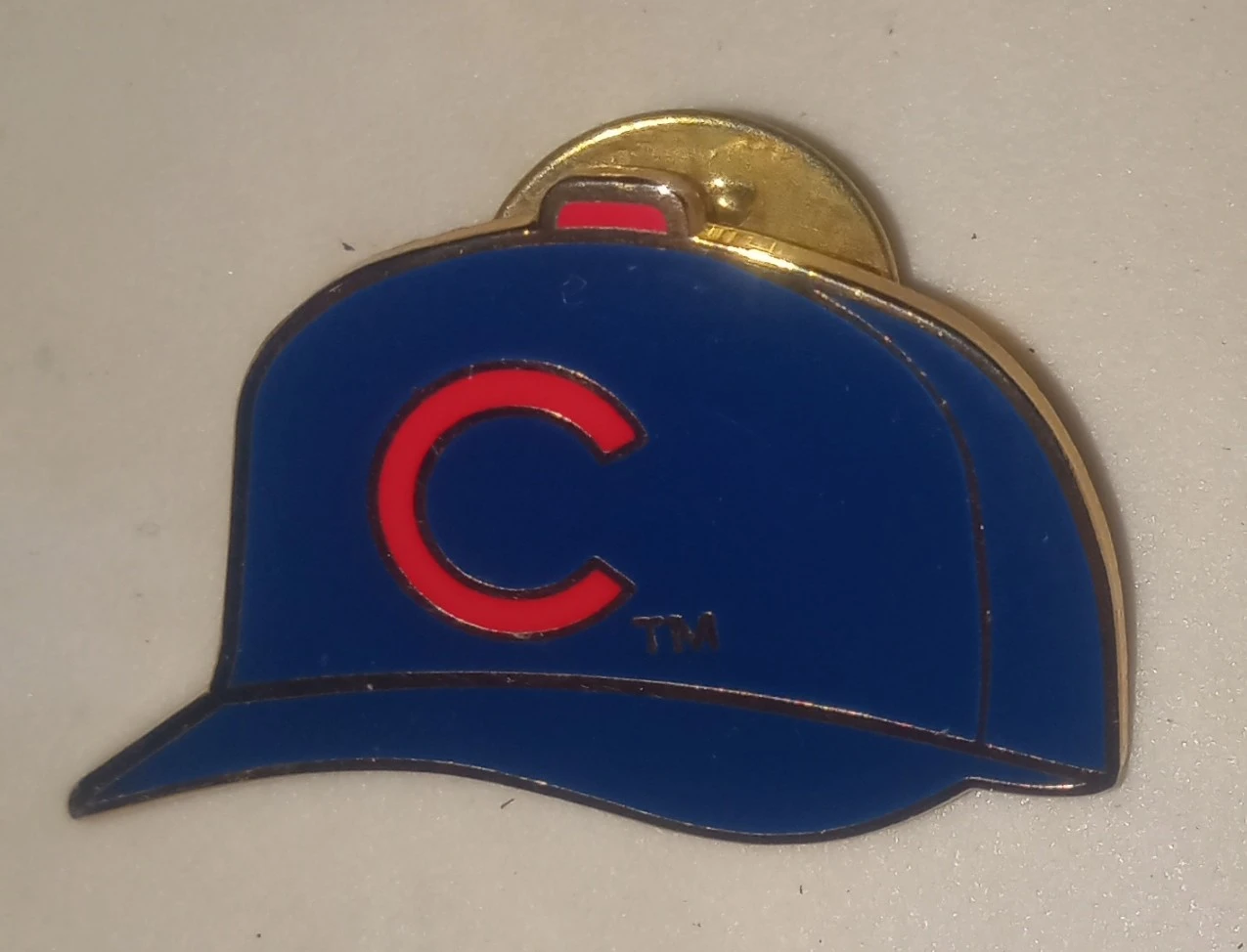 Chicago Cubs Baseball Cap Enamel Pin