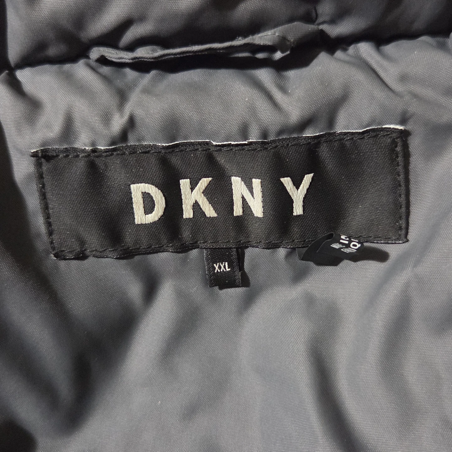 DKNY Puffer Coat with Fur Hood - Size XXL - photo 2