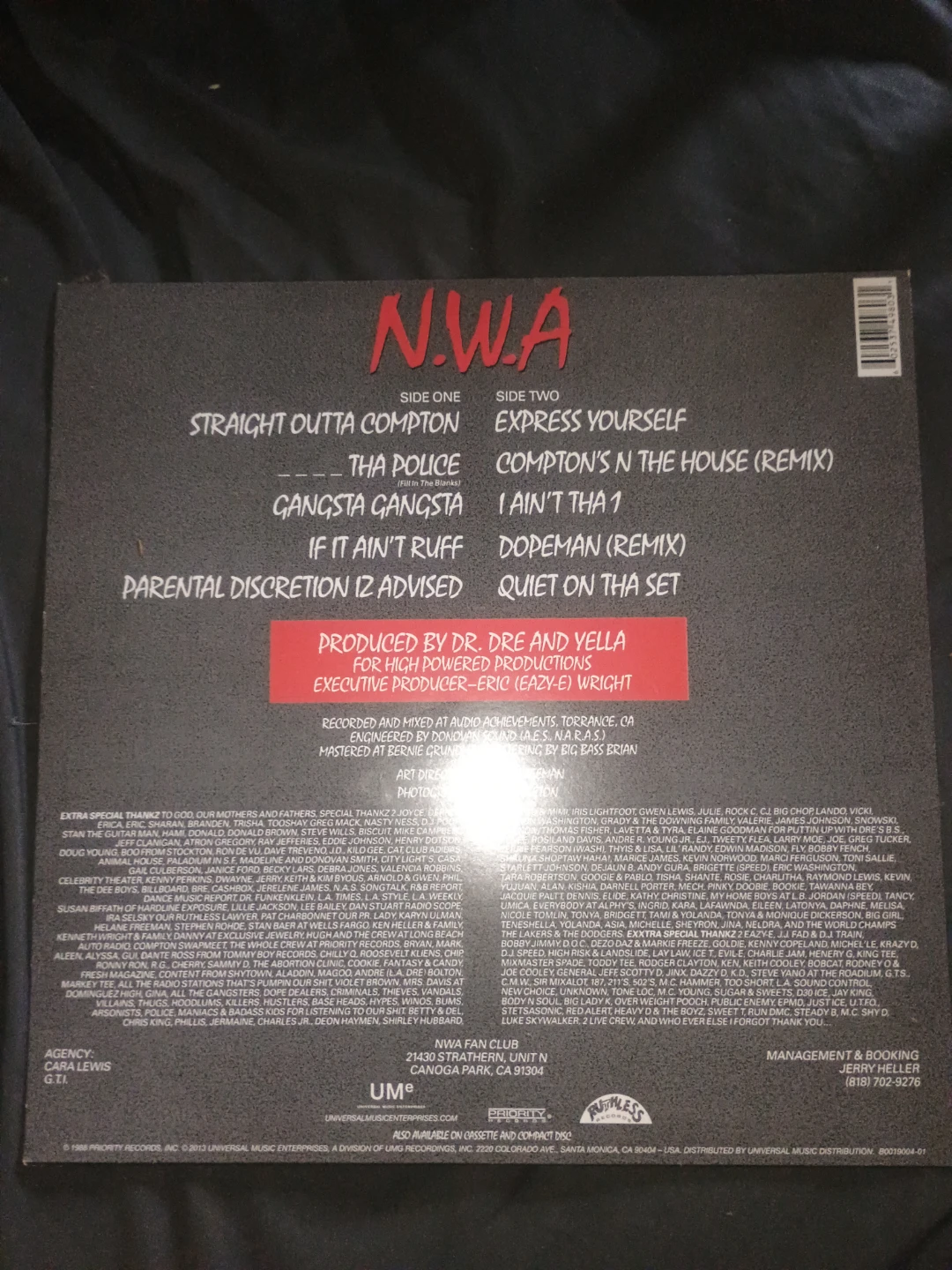 (LOWEST PRICE) 2019 Limited Opaque Red NWA Vinyl - photo 4