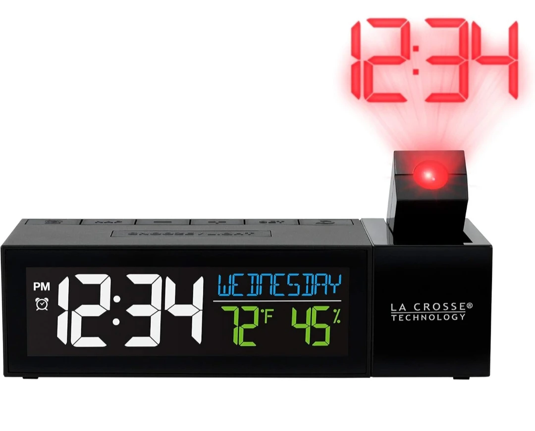 La Crosse Technology Projection Alarm Clock - photo 2
