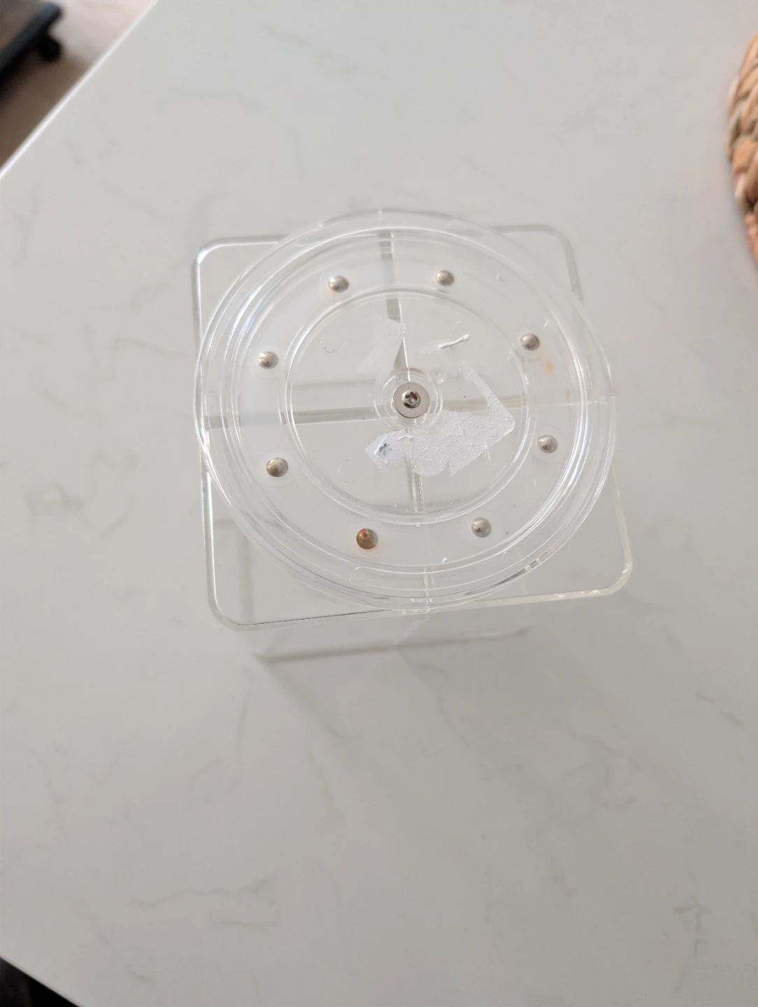 Clear Acrylic Swivel Organizer Caddy - photo 2