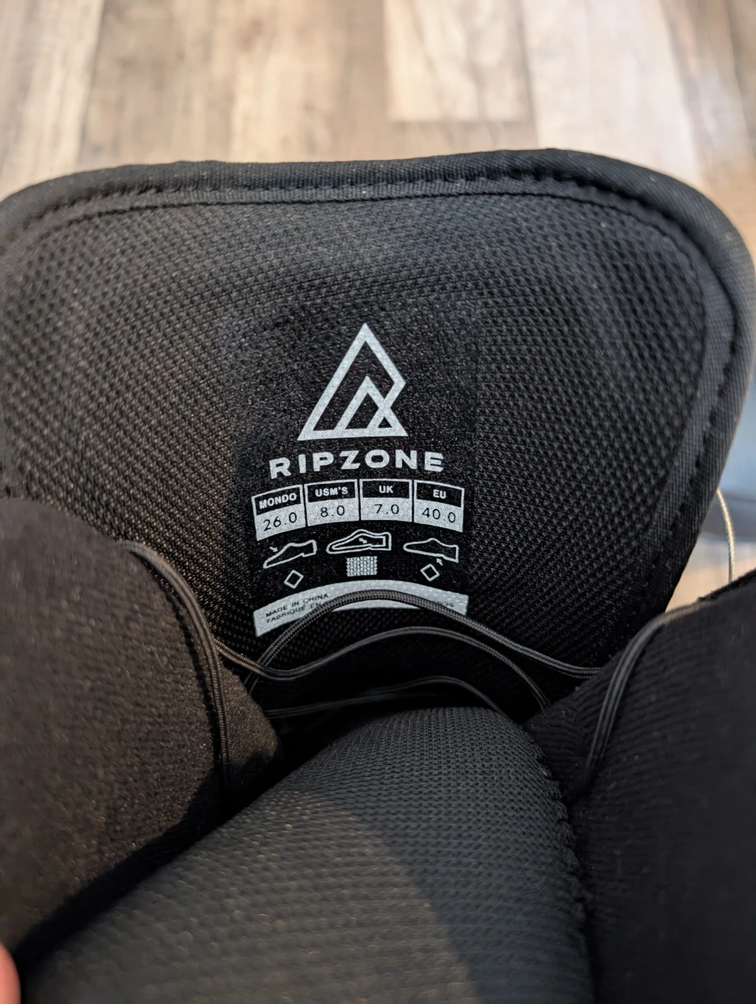 RIPZONE Black Snowboard Boots - photo 2