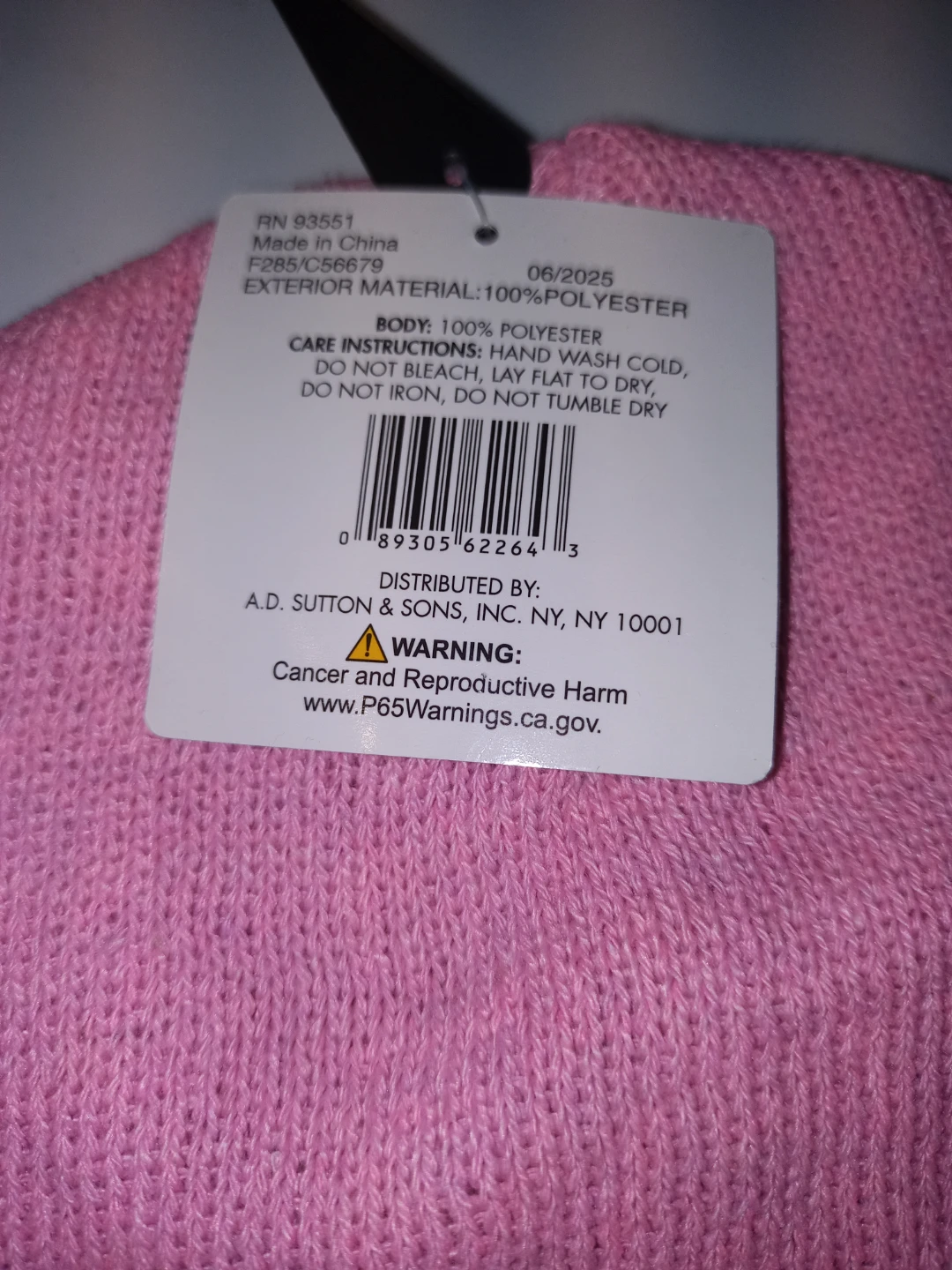 Women's Hat & Gloves - New! - photo 2