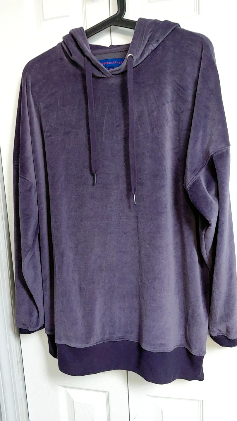 Aeropostale Velour Hoodie Sweatshirt M/L - photo 2