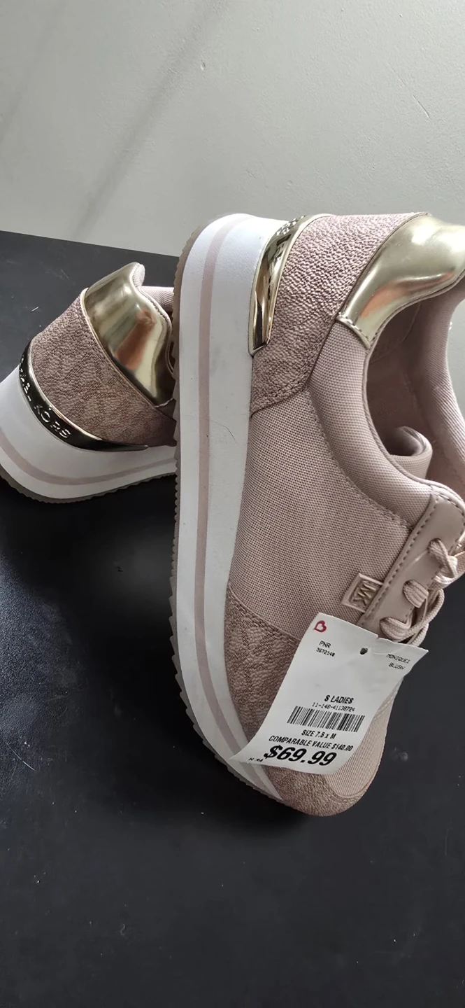 Michael Kors Women's "Monique" Blush Sneakers Size 7.5 M - photo 4