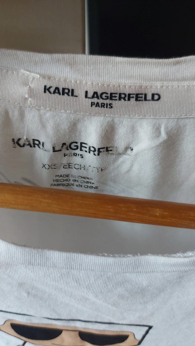 Karl Lagerfeld White T-Shirt XXS - photo 2