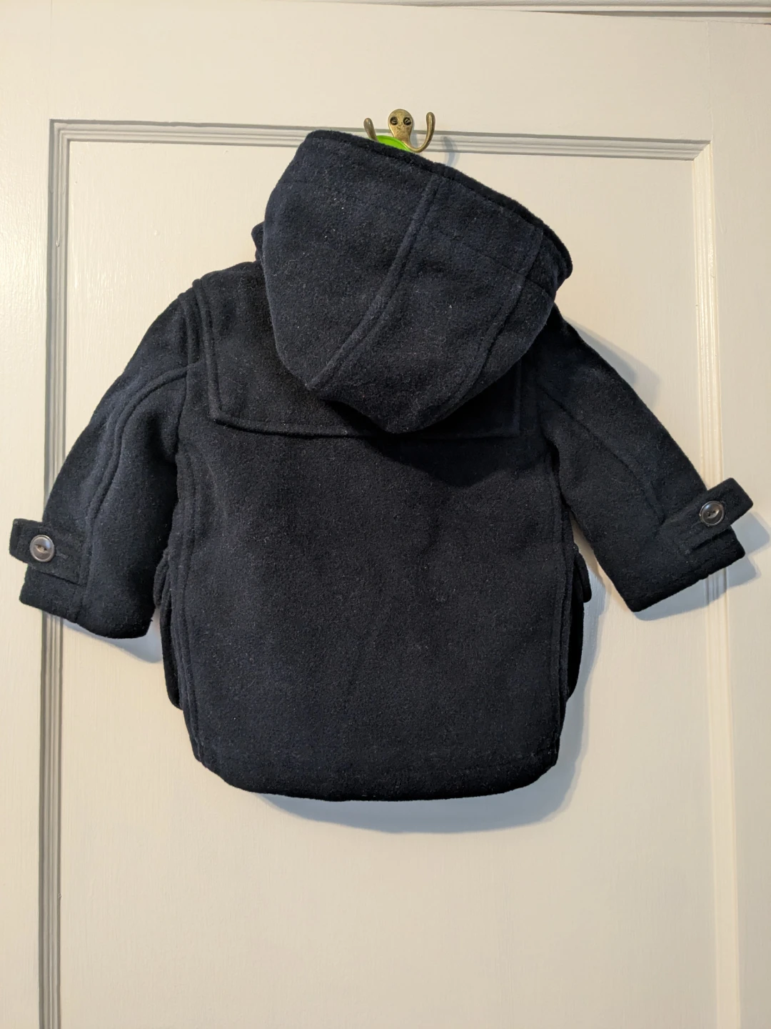 BabyGap Toddler Duffle Coat - Black - 12-18 Months - photo 2