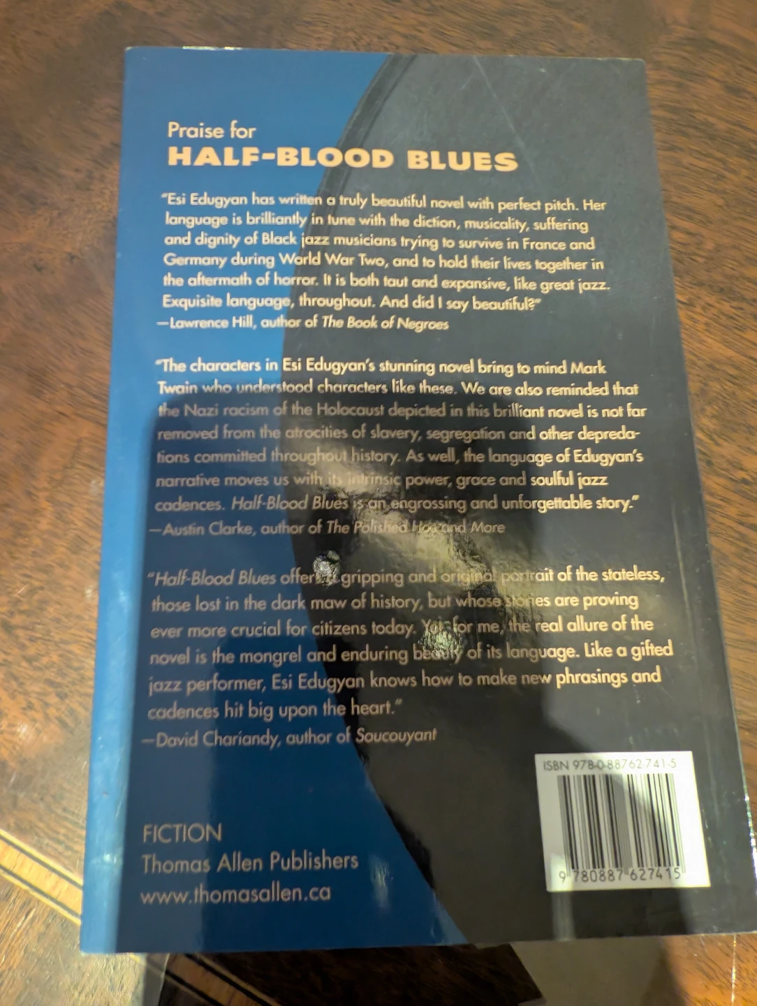 Half-Blood Blues by Esi Edugyan Novel - photo 3