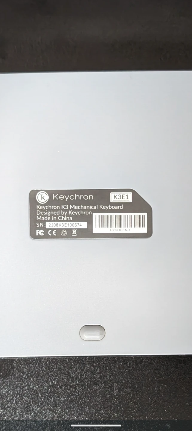Keychron K3 Mechanical Keyboard — Red Switch - photo 3