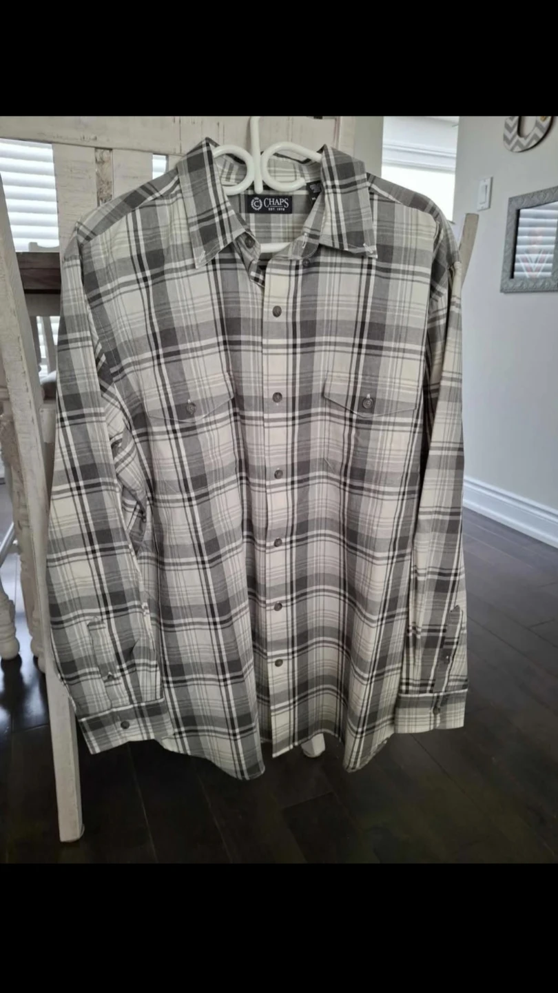Mens XL plaid shirt