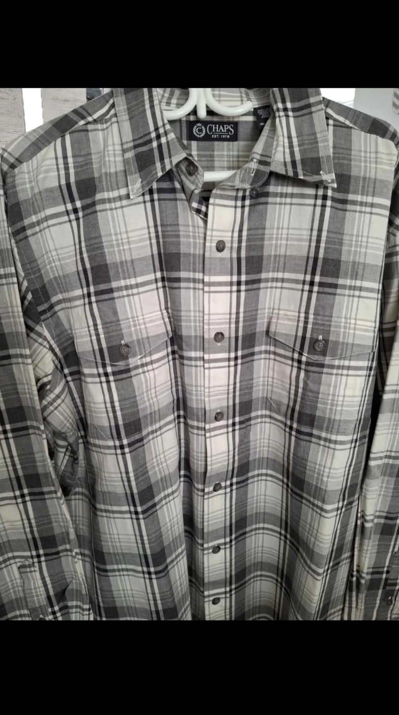 Mens XL plaid shirt - photo 2