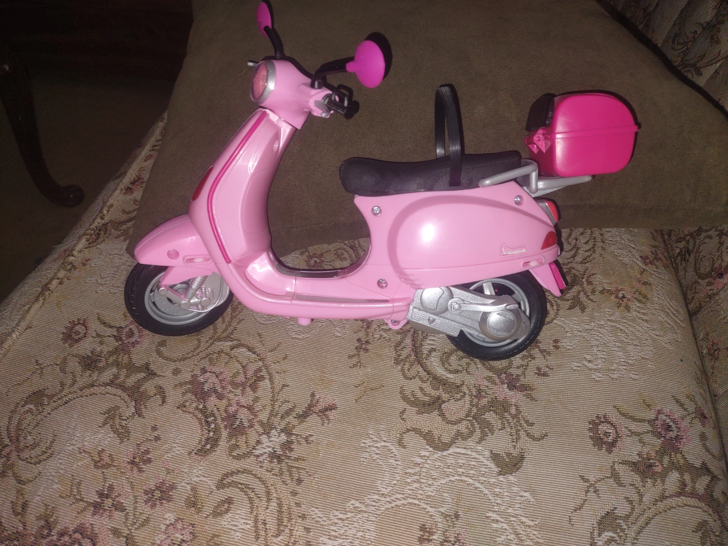 Pink Barbie scooter