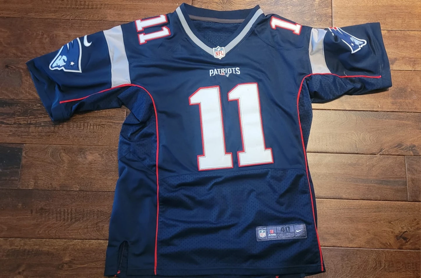 New England Patriots Julian Edelman #11 Nike NFL Jersey Size 40