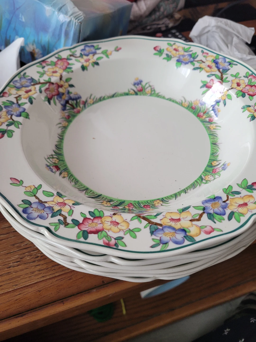 Wedgewood Richborough-Six Soup Bowls