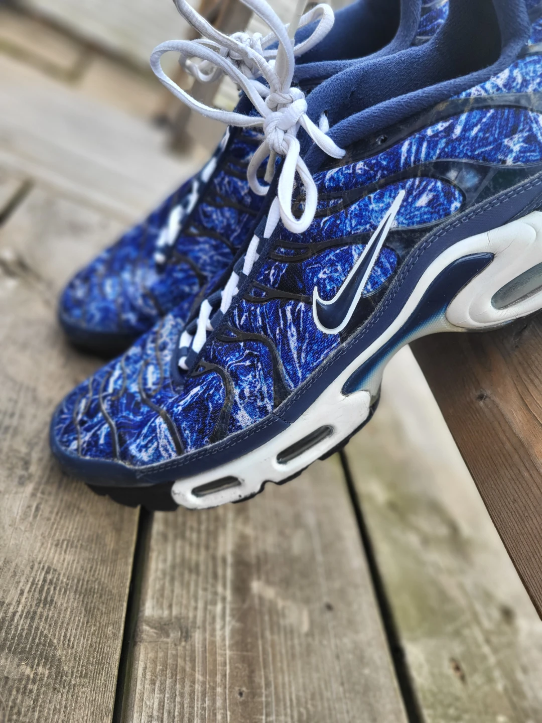 Nike Air Max Plus TN SE Shoes Blue White - photo 2