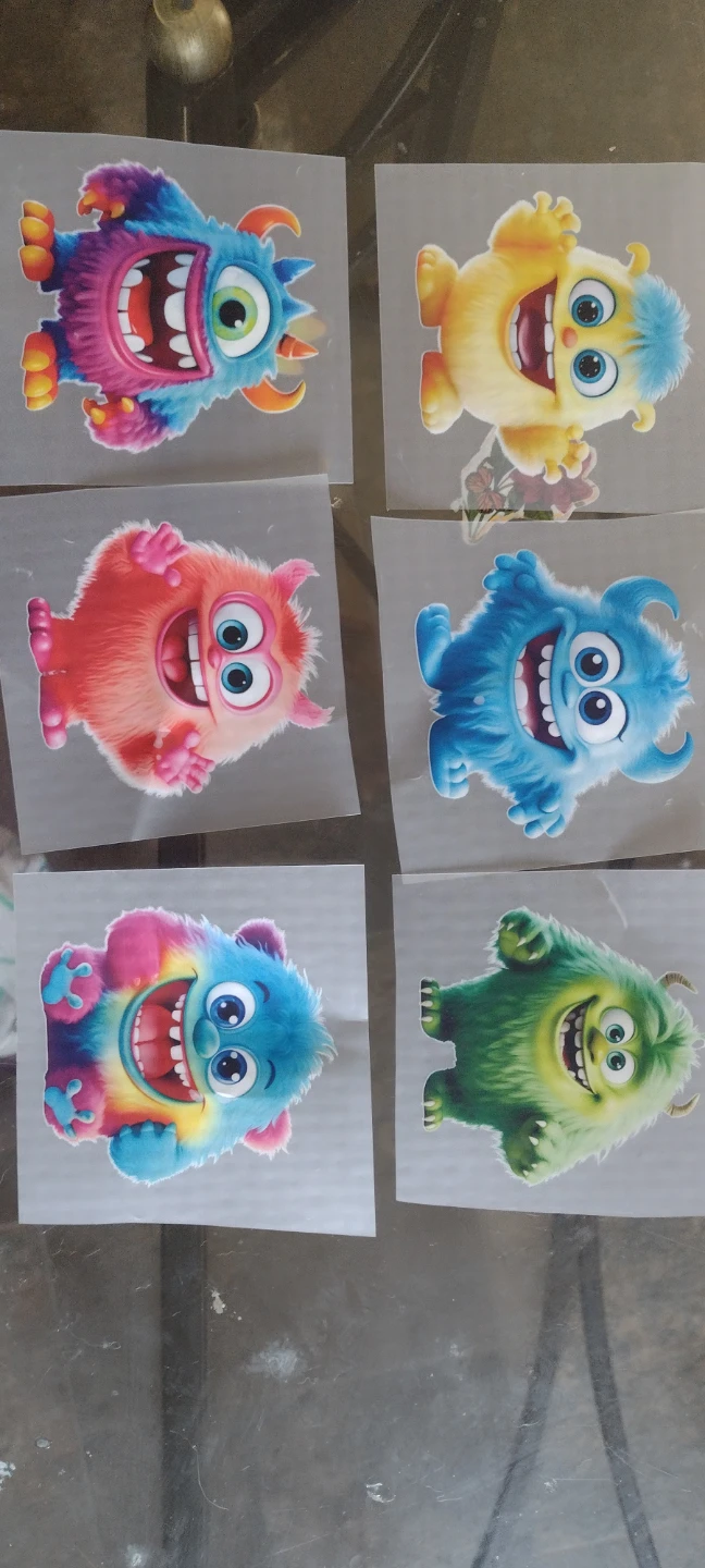 Heat Transfer Patches - Monster Designs