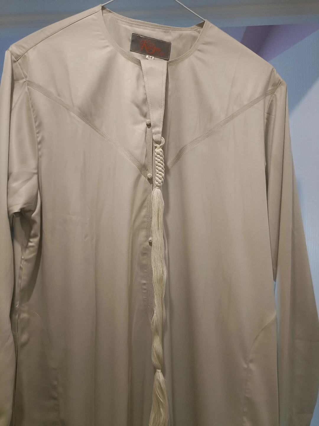 Khanzu -  Men's Thobe/Kameez - White Size 52 & Beige Size 54 - photo 4