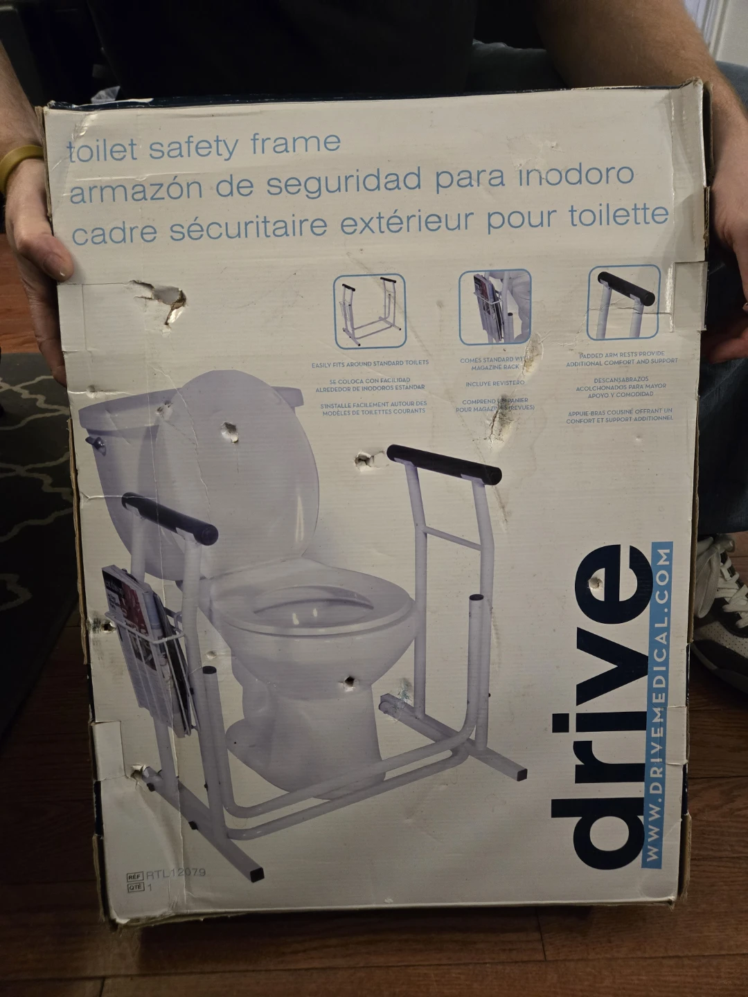 Drive Medical Toilet Safety Frame