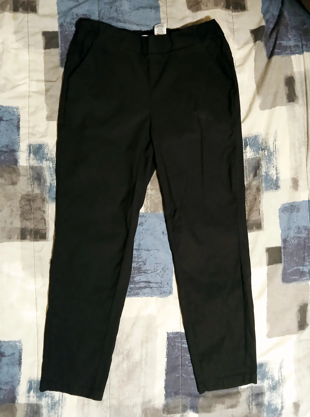 Women Large Modern Ambition Black Pants