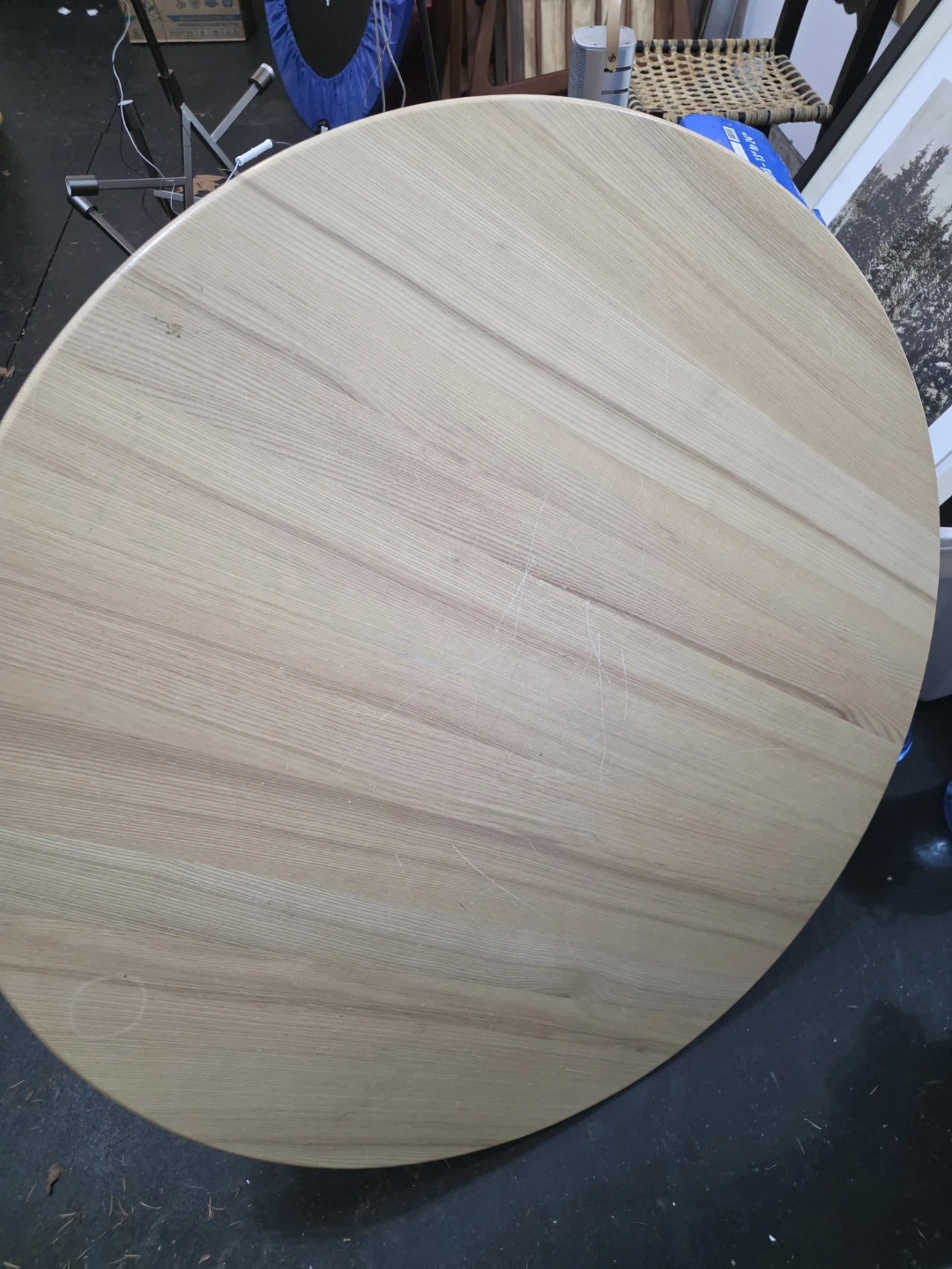 Cb2 round coffeeTable