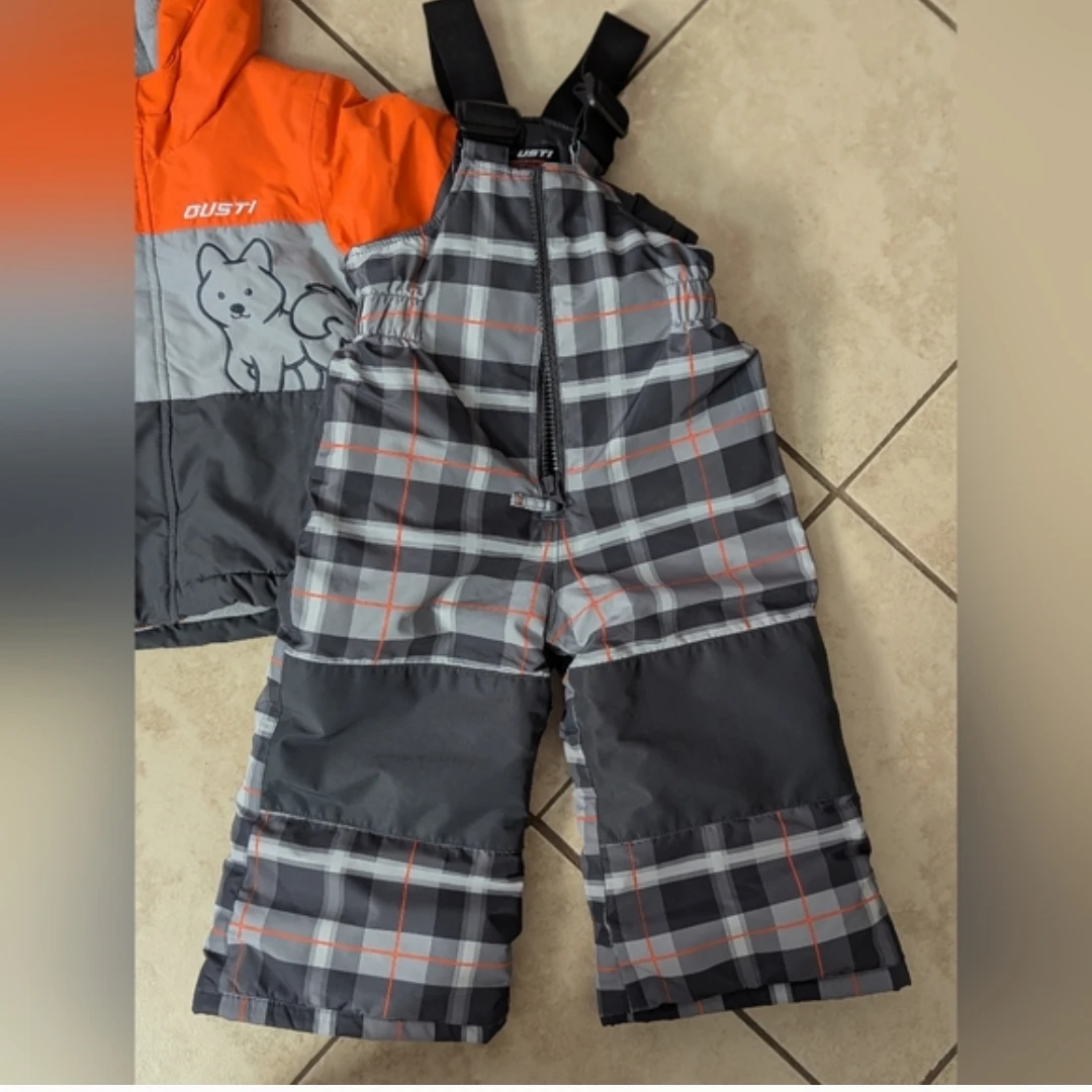 Gusti Kids Ski Suit Snowsuit Winter Jacket Bib Pants Set 18m - photo 3