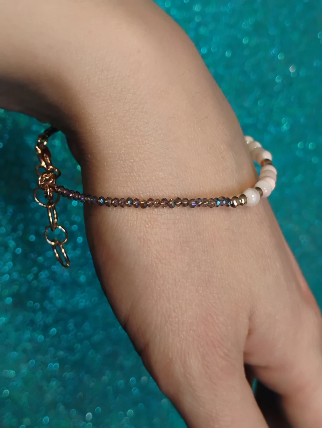 Adjustable Epilepsy Morse Code Bracelet - photo 3