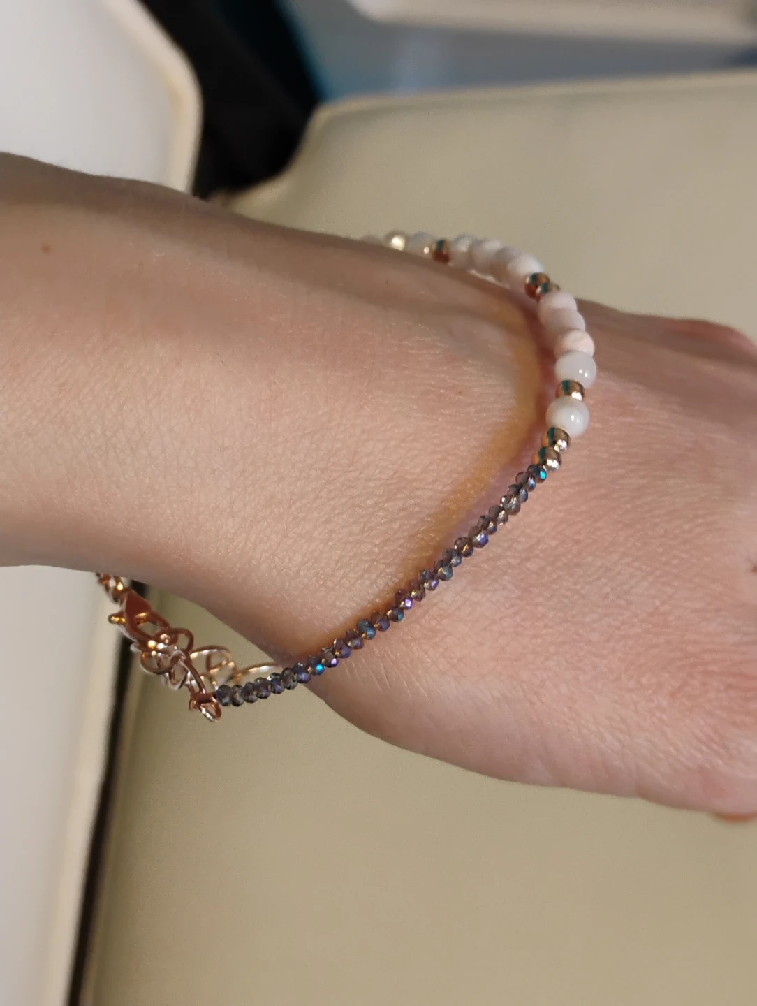 Adjustable Epilepsy Morse Code Bracelet - photo 4