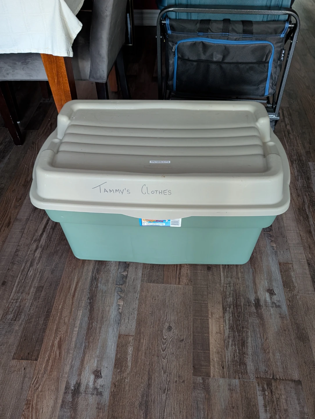 Storage Tote with Lid