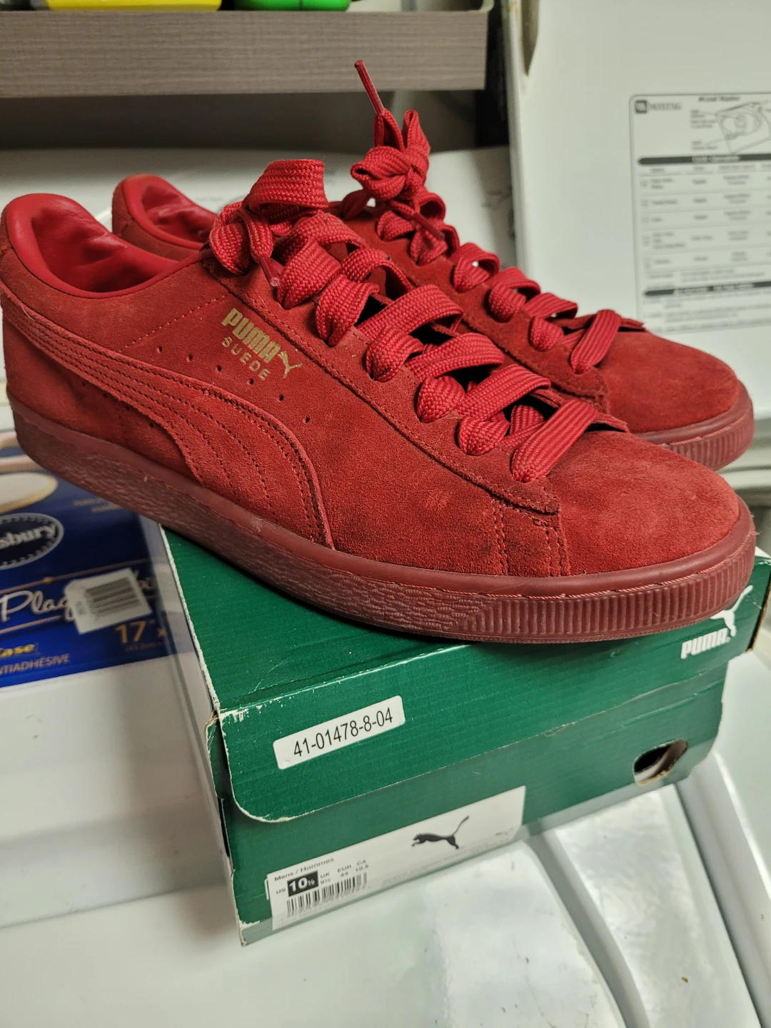 Puma Suede Classic Mono Gold Sneakers - photo 3