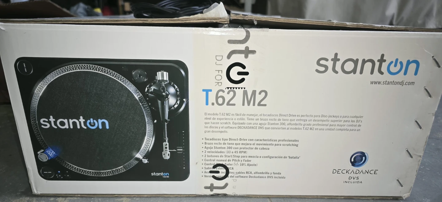 Stanton T.62 M2 DJ Turntable - photo 2