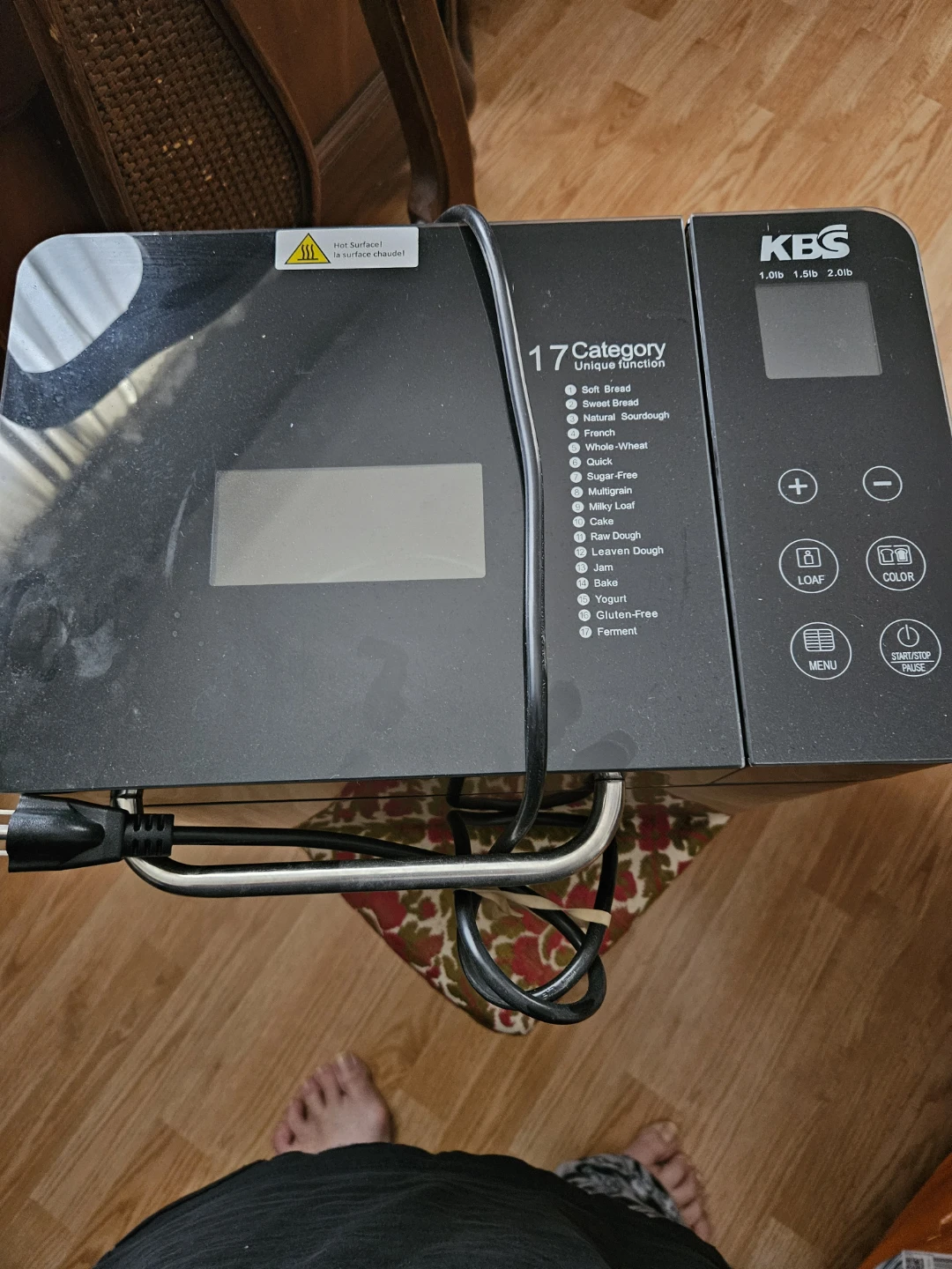 KBS 17-Category Unique Function Bread Maker - photo 2