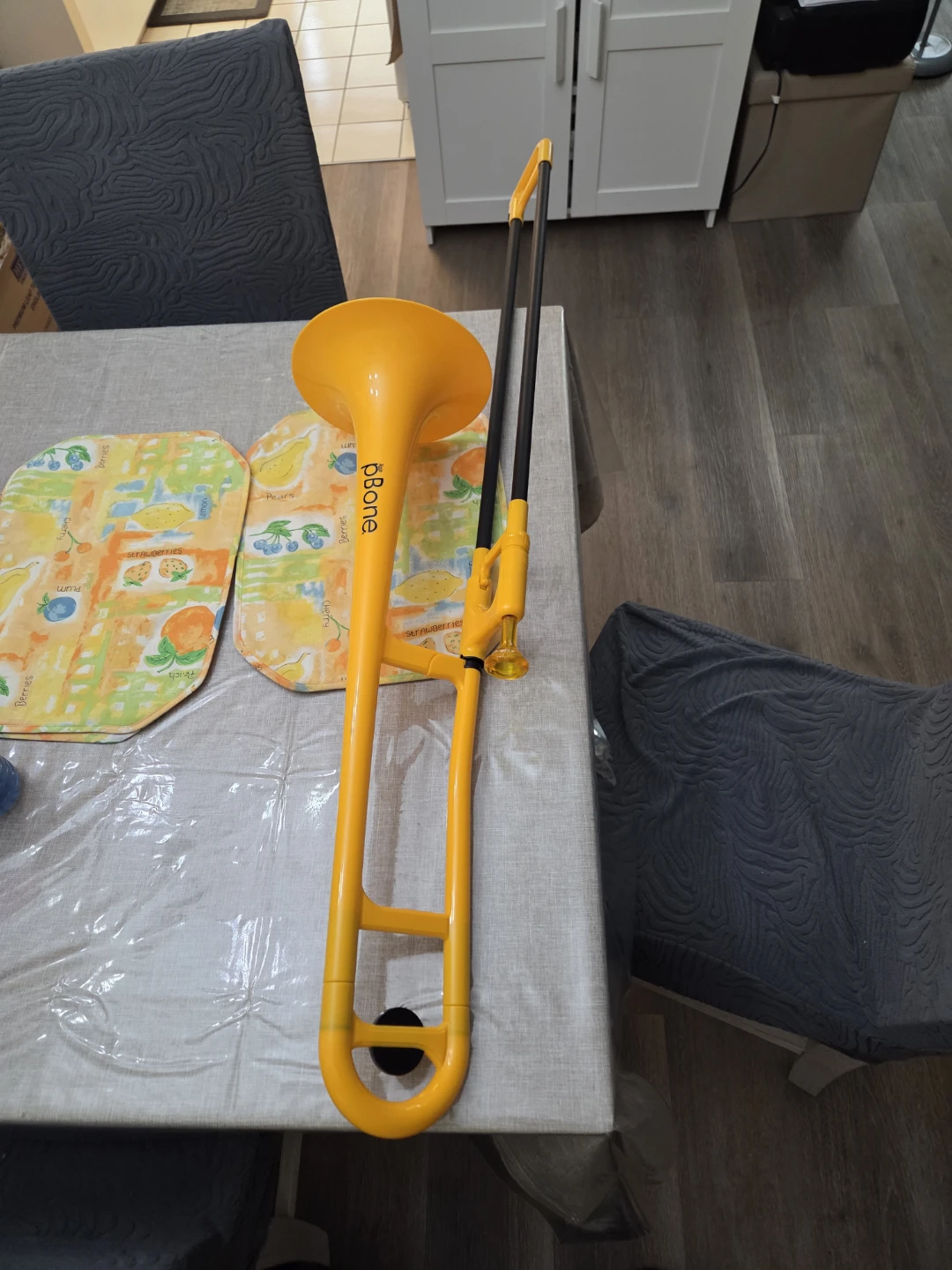 pBone Plastic Trombone - Yellow
